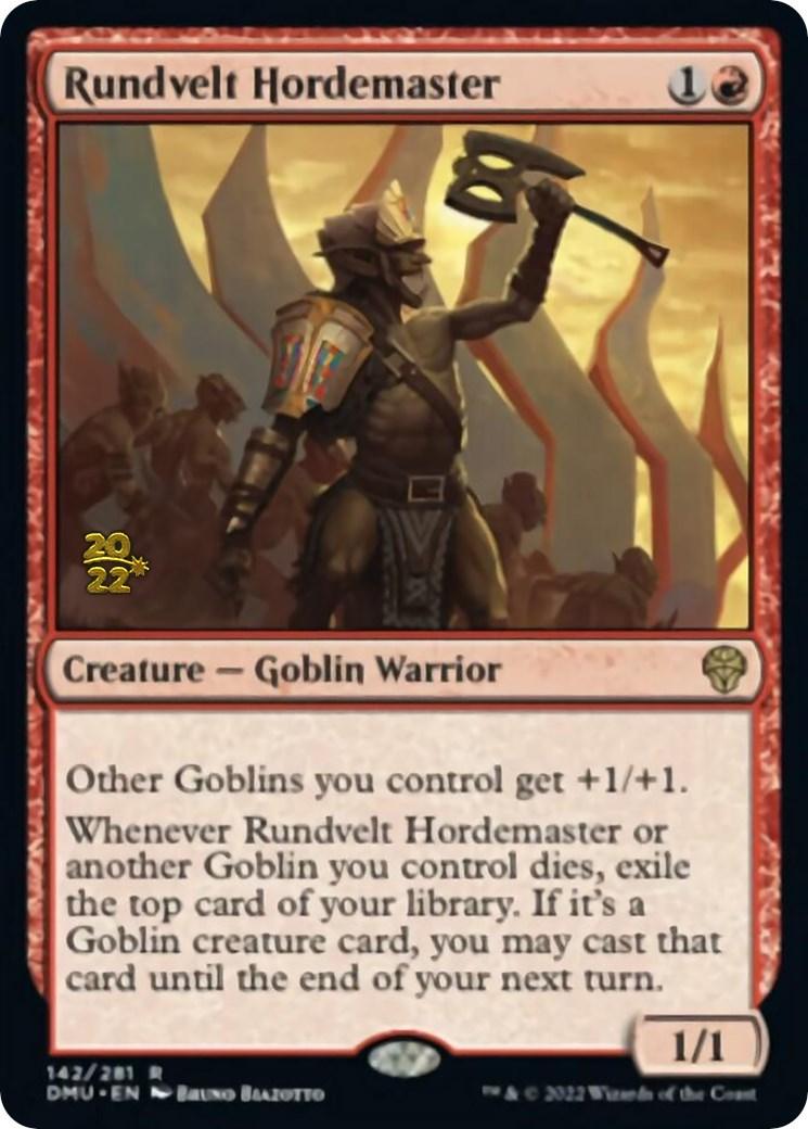 Rundvelt Hordemaster [Dominaria United Prerelease Promos] - Trinity Hobby
