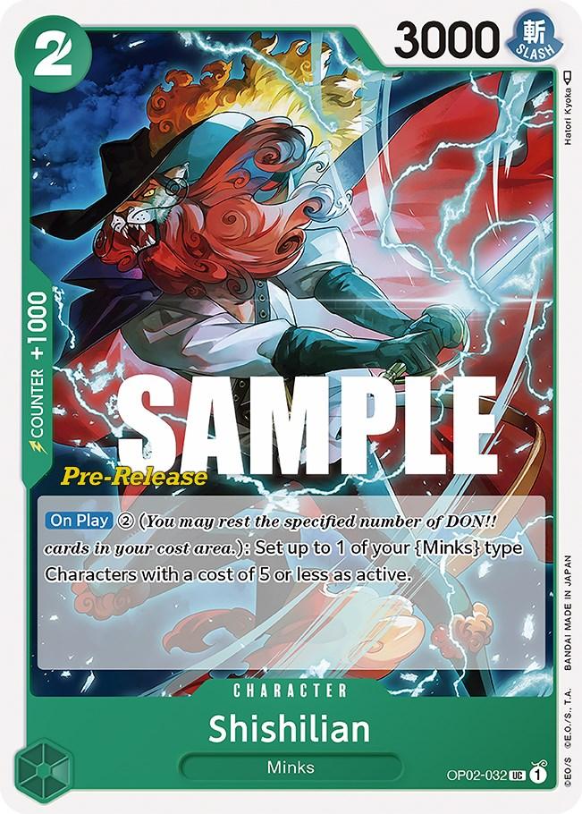 Shishilian [Paramount War Pre-Release Cards] - Trinity Hobby