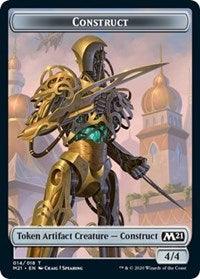 Construct // Zombie Double-Sided Token [Core Set 2021 Tokens] - Trinity Hobby