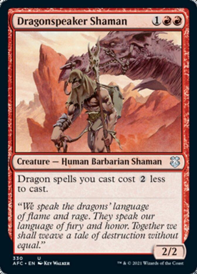 Dragonspeaker Shaman [Dungeons & Dragons: Adventures in the Forgotten Realms Commander] - Trinity Hobby
