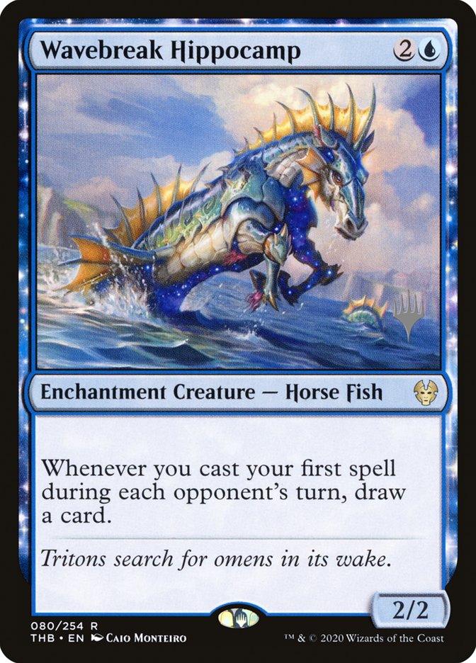 Wavebreak Hippocamp (Promo Pack) [Theros Beyond Death Promos] - Trinity Hobby
