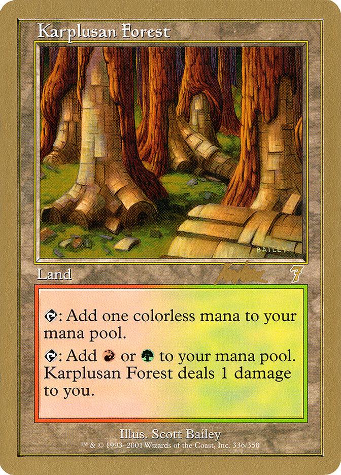 Karplusan Forest (Brian Kibler) [World Championship Decks 2002] - Trinity Hobby