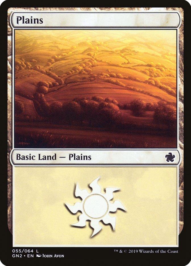 Plains (55) [Game Night 2019] - Trinity Hobby