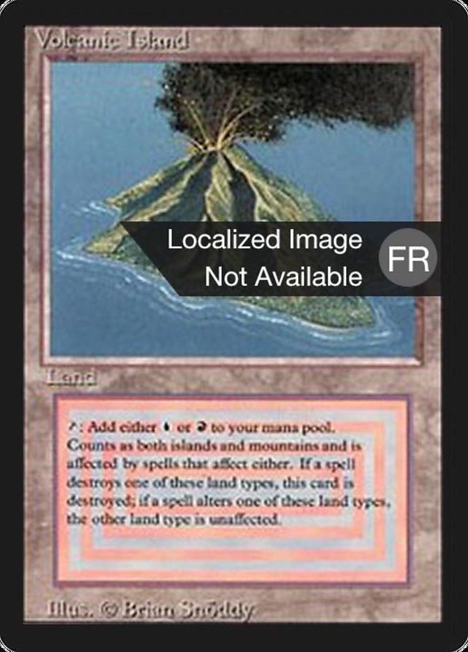 Volcanic Island [Foreign Black Border] - Trinity Hobby