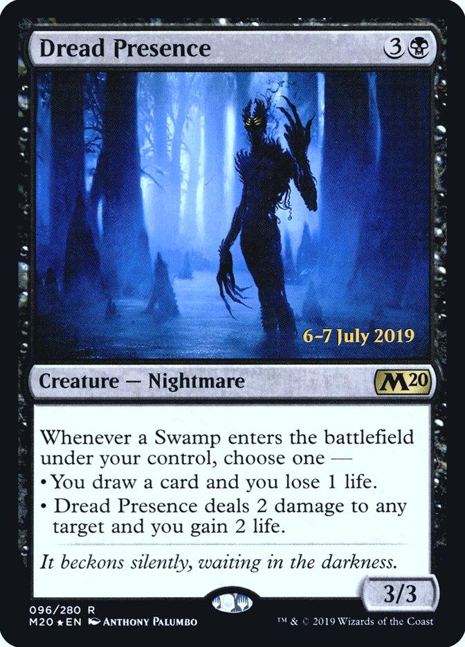Dread Presence [Core Set 2020 Prerelease Promos] - Trinity Hobby