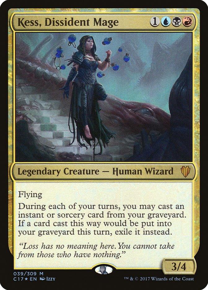 Kess, Dissident Mage [Commander 2017] - Trinity Hobby