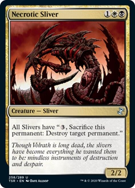 Necrotic Sliver [Time Spiral Remastered] - Trinity Hobby