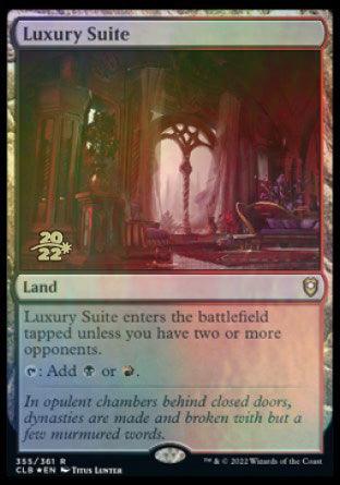 Luxury Suite [Commander Legends: Battle for Baldur's Gate Prerelease Promos] - Trinity Hobby