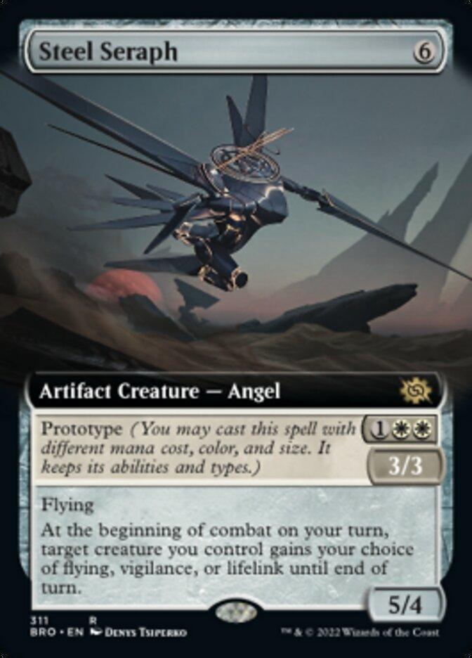 Steel Seraph (Extended Art) [The Brothers' War] - Trinity Hobby