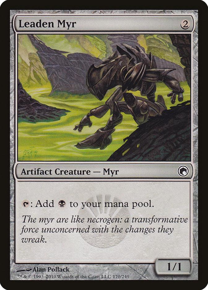 Leaden Myr [Scars of Mirrodin] - Trinity Hobby