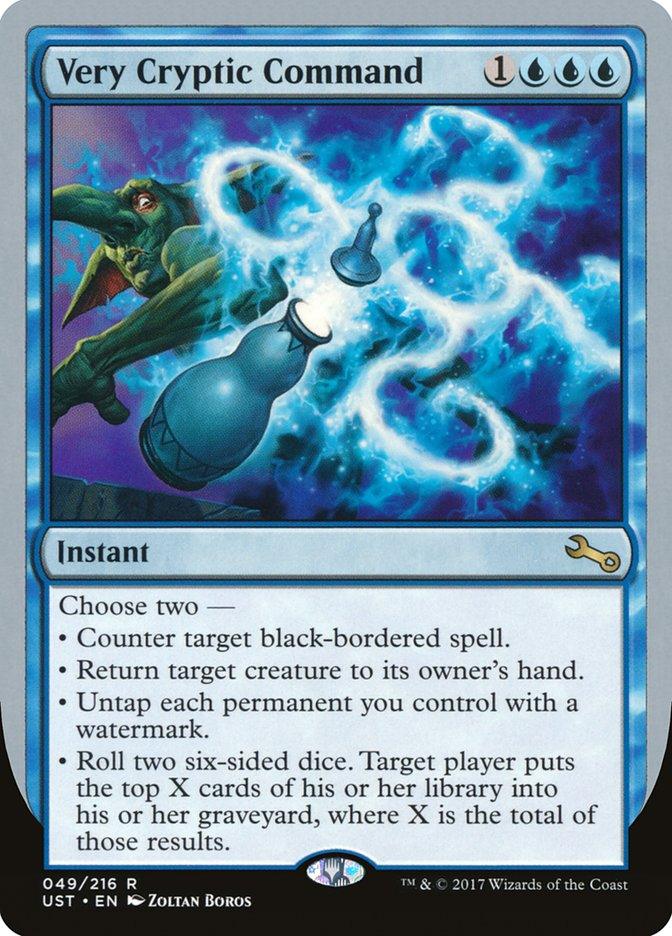 Very Cryptic Command (Counter) [Unstable] - Trinity Hobby