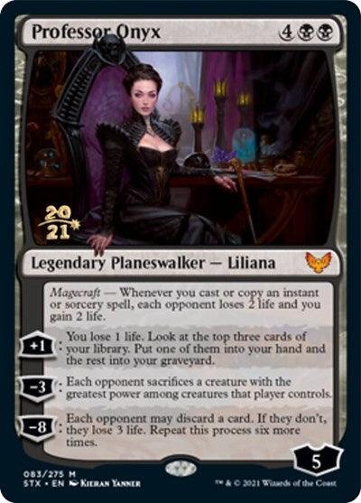 Professor Onyx [Strixhaven: School of Mages Prerelease Promos] - Trinity Hobby
