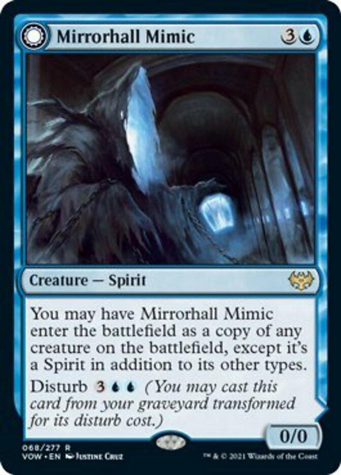 Mirrorhall Mimic // Ghastly Mimicry [Innistrad: Crimson Vow] - Trinity Hobby