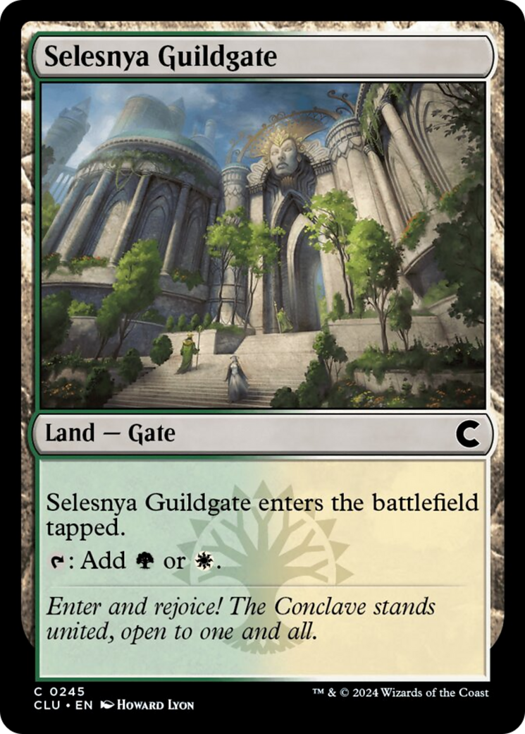Selesnya Guildgate [Ravnica: Clue Edition] - Trinity Hobby