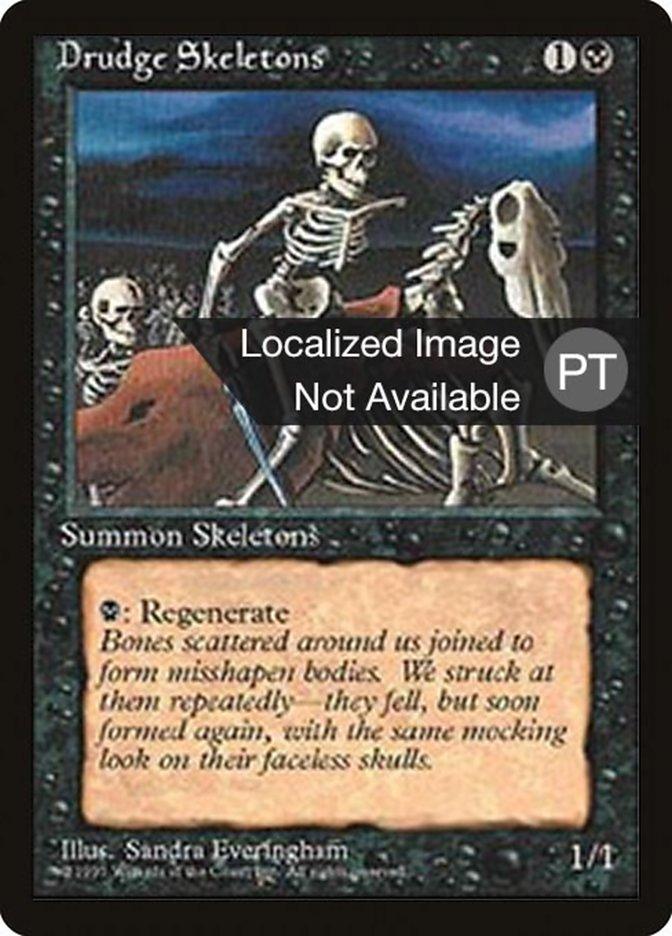 Drudge Skeletons [Fourth Edition (Foreign Black Border)] - Trinity Hobby