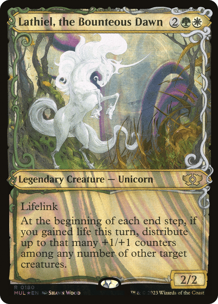 Lathiel, the Bounteous Dawn (Halo Foil) [Multiverse Legends] - Trinity Hobby