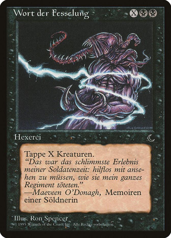 Word of Binding (German) - "Wort der Fesselung" [Renaissance] - Trinity Hobby