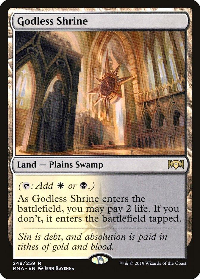 Godless Shrine [Ravnica Allegiance] - Trinity Hobby