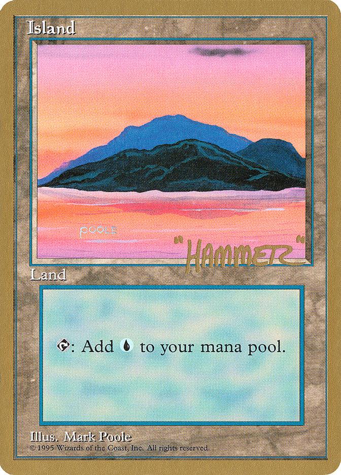 Island (shr369) (Shawn "Hammer" Regnier) [Pro Tour Collector Set] - Trinity Hobby