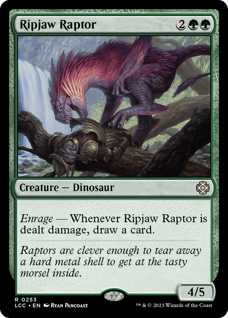 Ripjaw Raptor [The Lost Caverns of Ixalan Commander] - Trinity Hobby