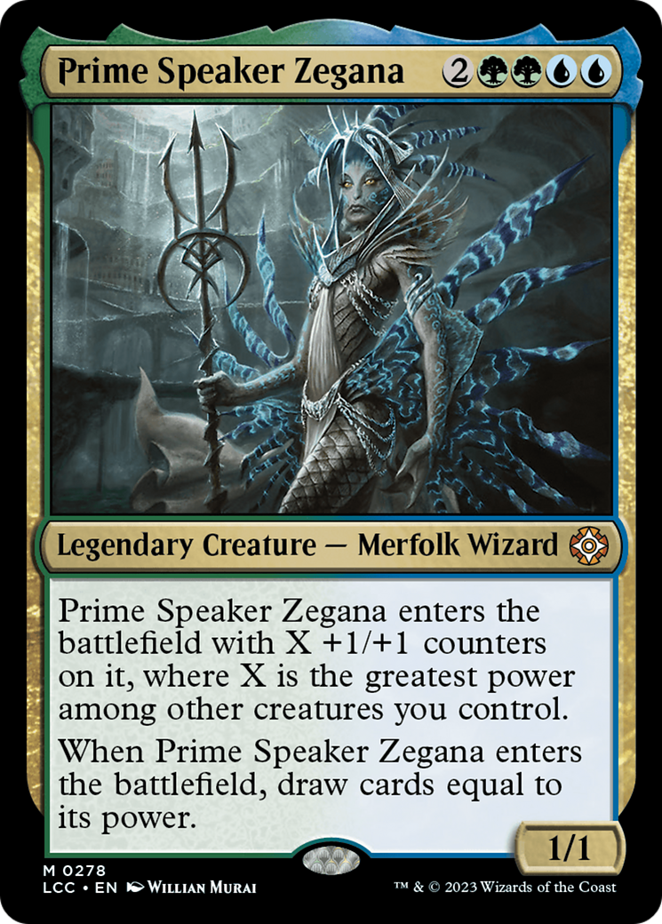 Prime Speaker Zegana [The Lost Caverns of Ixalan Commander] - Trinity Hobby
