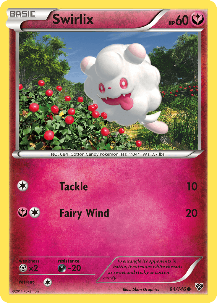 Swirlix (94/146) [XY: Base Set] - Trinity Hobby