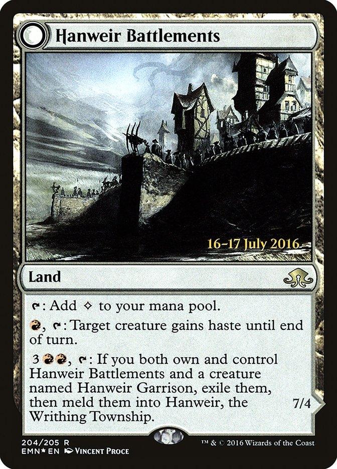 Hanweir Battlements [Eldritch Moon Prerelease Promos] - Trinity Hobby