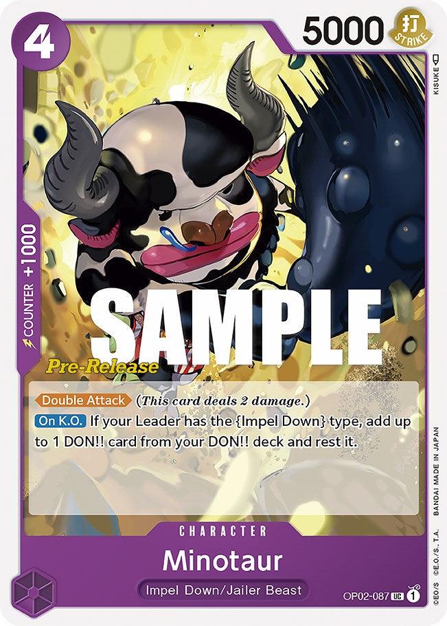 Minotaur [Paramount War Pre-Release Cards] - Trinity Hobby