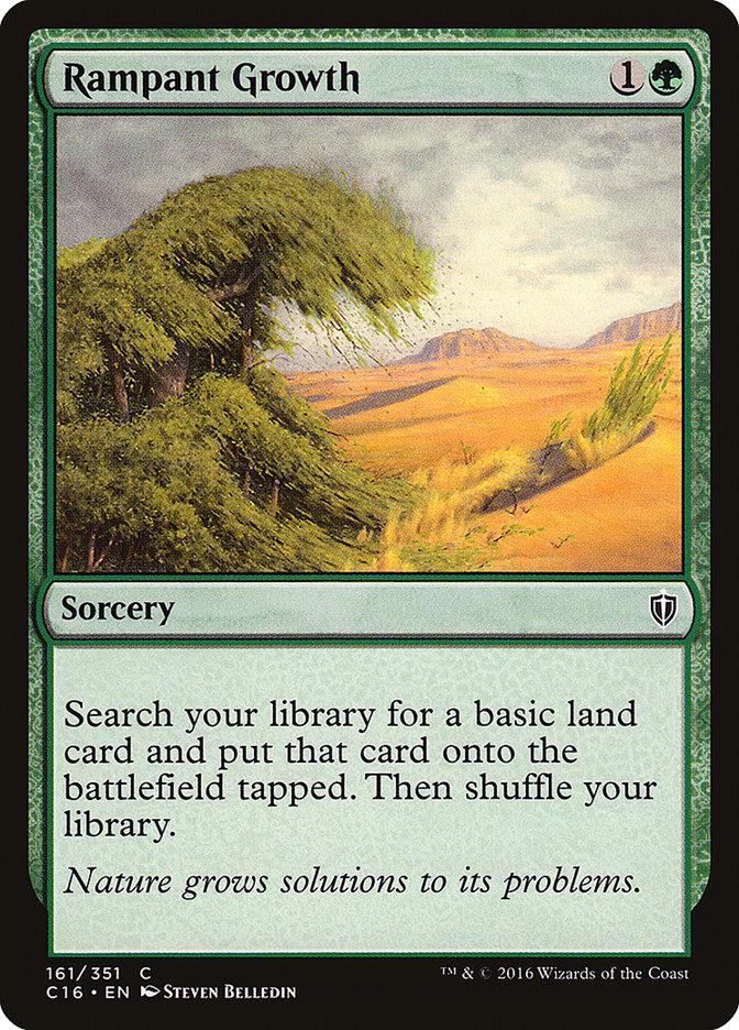 Rampant Growth [Commander 2016] - Trinity Hobby