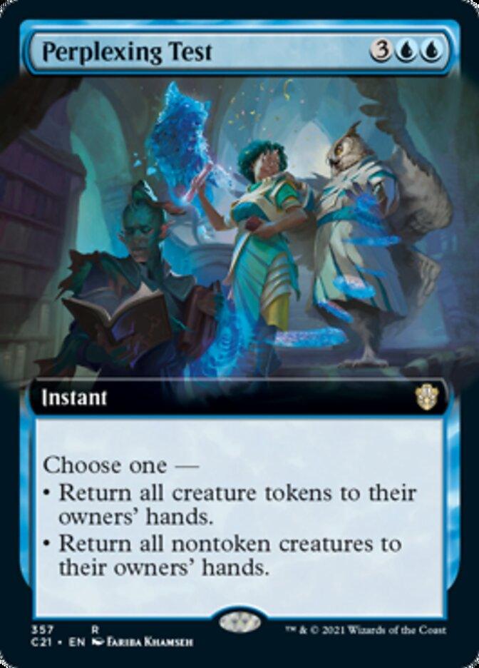 Perplexing Test (Extended Art) [Commander 2021] - Trinity Hobby
