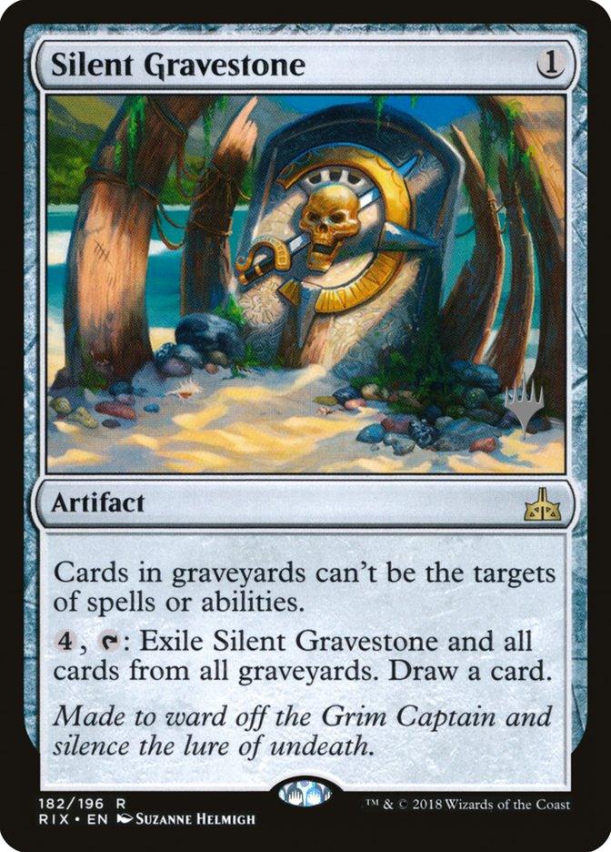 Silent Gravestone (Promo Pack) [Rivals of Ixalan Promos] - Trinity Hobby