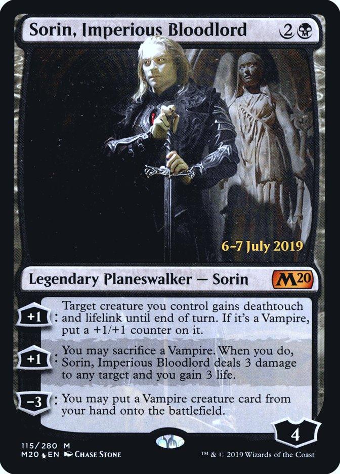 Sorin, Imperious Bloodlord [Core Set 2020 Prerelease Promos] - Trinity Hobby