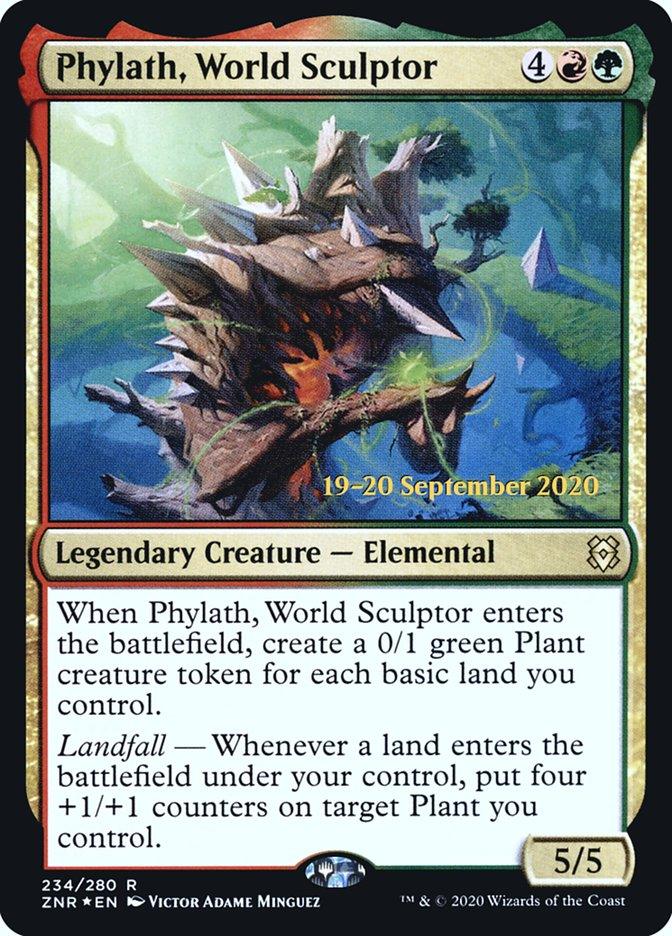 Phylath, World Sculptor [Zendikar Rising Prerelease Promos] - Trinity Hobby