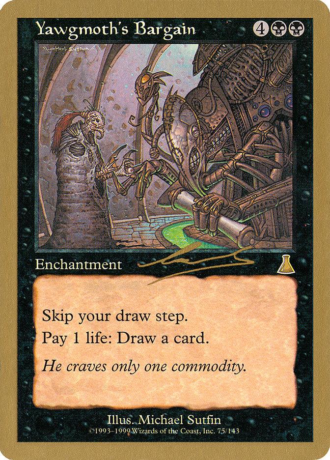 Yawgmoth's Bargain (Nicolas Labarre) [World Championship Decks 2000] - Trinity Hobby