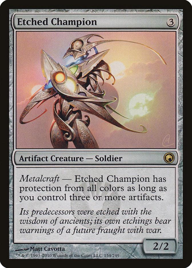 Etched Champion [Scars of Mirrodin] - Trinity Hobby