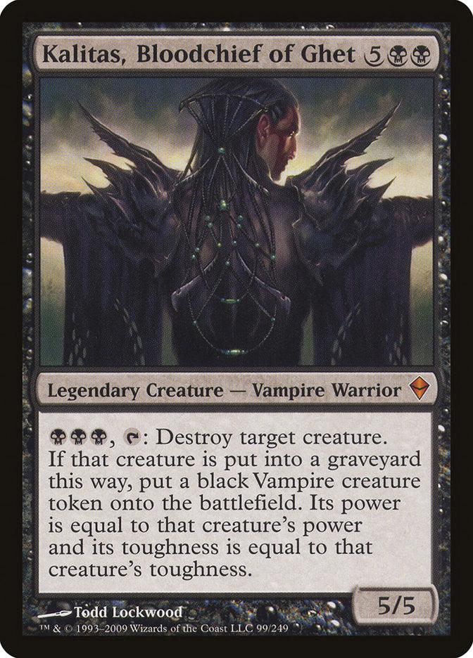 Kalitas, Bloodchief of Ghet [Zendikar] - Trinity Hobby