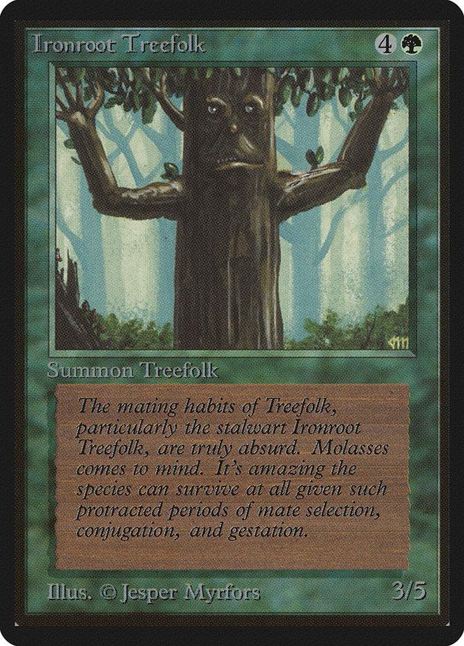 Ironroot Treefolk [Beta Edition] - Trinity Hobby