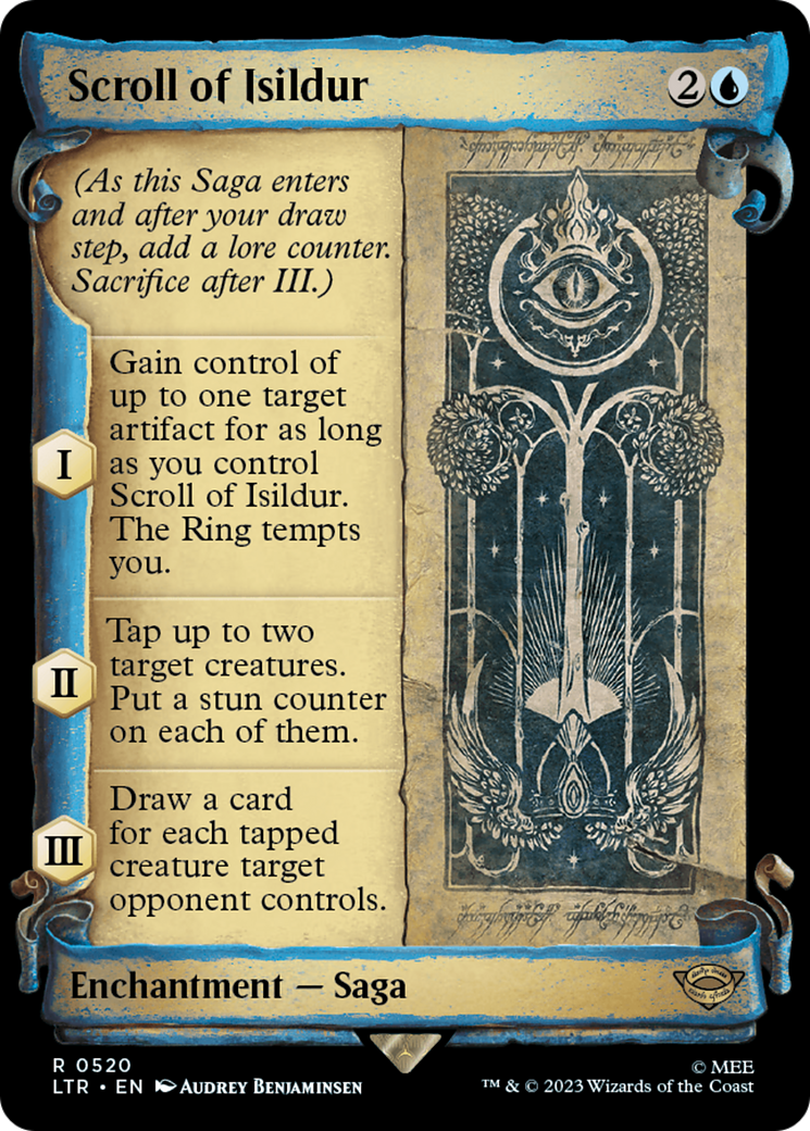 Scroll of Isildur [The Lord of the Rings: Tales of Middle-Earth Showcase Scrolls] - Trinity Hobby