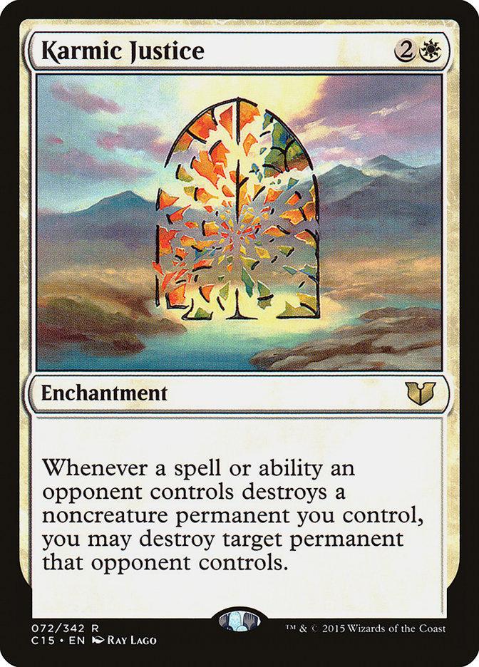 Karmic Justice [Commander 2015] - Trinity Hobby