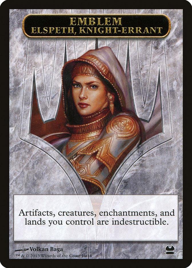 Elspeth, Knight-Errant Emblem [Modern Masters Tokens] - Trinity Hobby