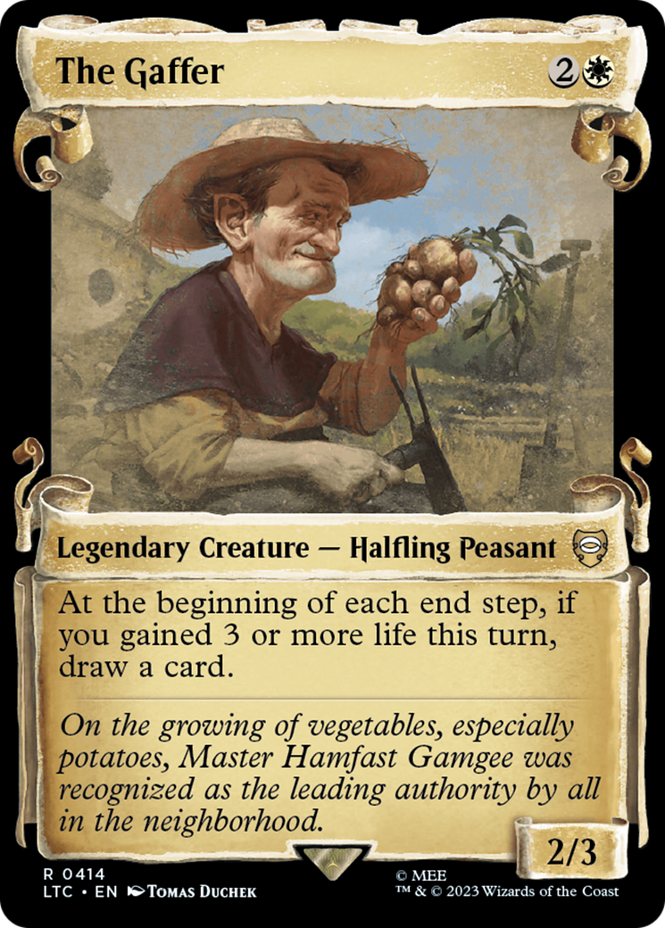 The Gaffer [The Lord of the Rings: Tales of Middle-Earth Commander Showcase Scrolls] - Trinity Hobby