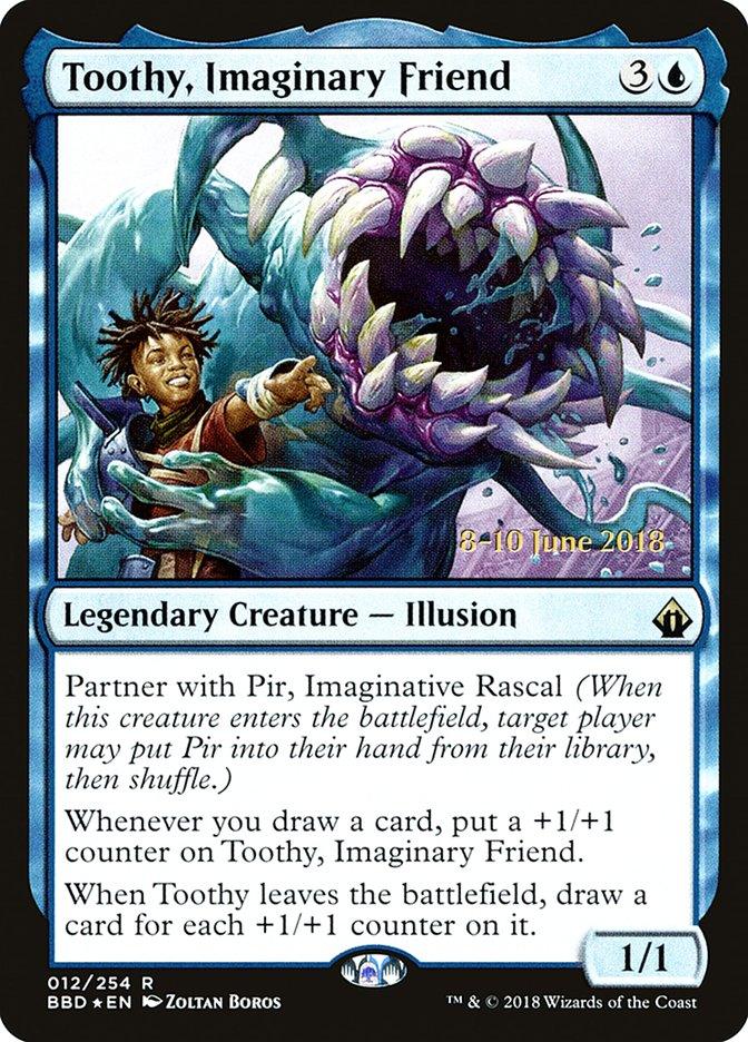 Toothy, Imaginary Friend [Battlebond Prerelease Promos] - Trinity Hobby