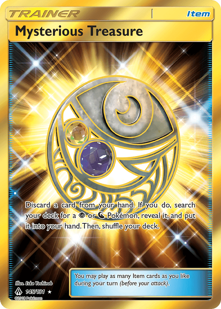 Mysterious Treasure (145/131) [Sun & Moon: Forbidden Light] - Trinity Hobby