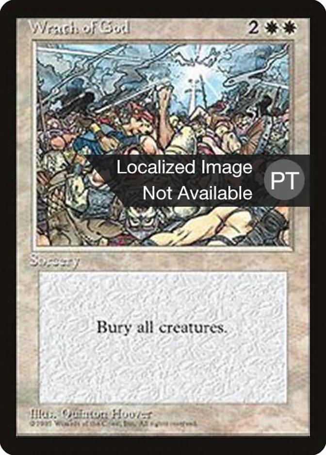 Wrath of God [Fourth Edition (Foreign Black Border)] - Trinity Hobby