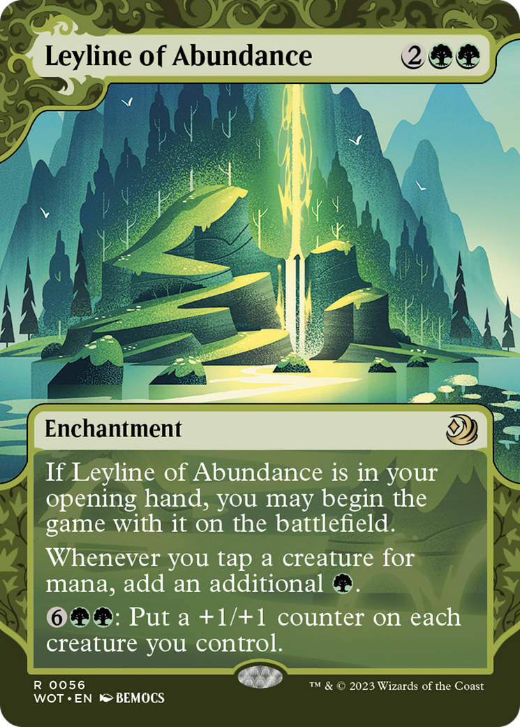 Leyline of Abundance [Wilds of Eldraine: Enchanting Tales] - Trinity Hobby