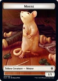 Mouse // Food (18) Double-Sided Token [Throne of Eldraine Tokens] - Trinity Hobby