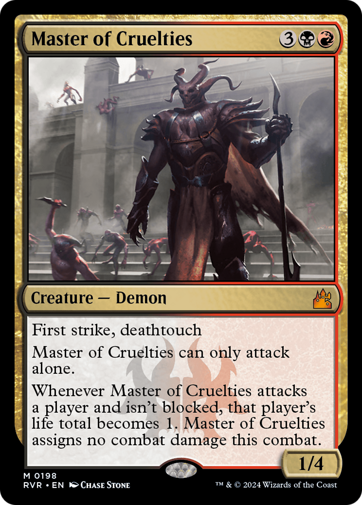 Master of Cruelties [Ravnica Remastered] - Trinity Hobby