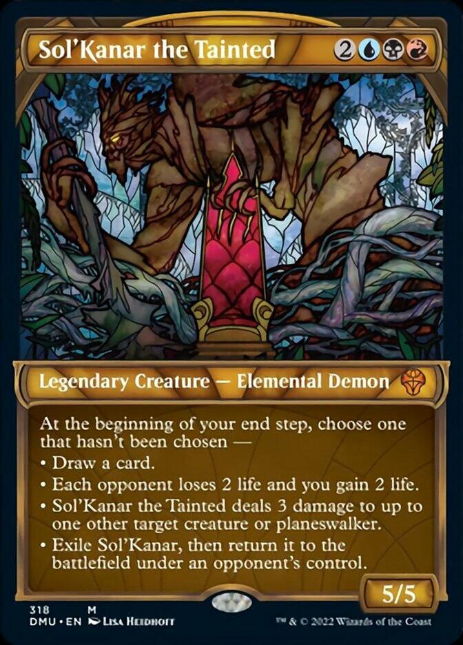 Sol'Kanar the Tainted (Showcase) [Dominaria United] - Trinity Hobby