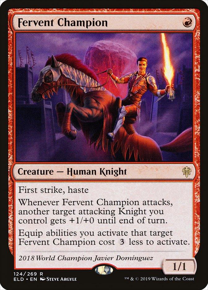Fervent Champion [Throne of Eldraine] - Trinity Hobby