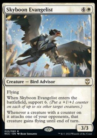 Skyboon Evangelist (Promo Pack) [Streets of New Capenna Commander Promos] - Trinity Hobby
